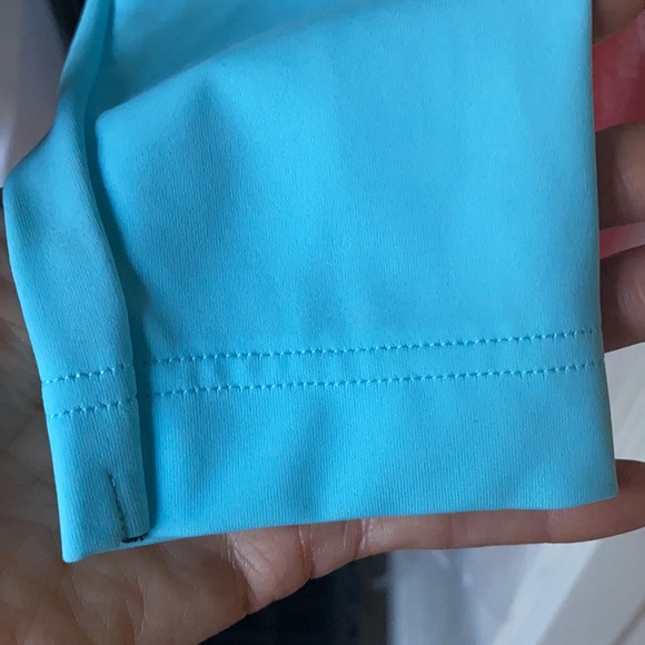 Lands’ End zip up Rash Guard - Picture 5 of 8